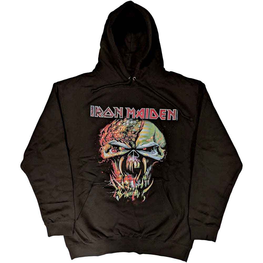 Iron Maiden - Sudadera con capucha de Final Frontier Big Head