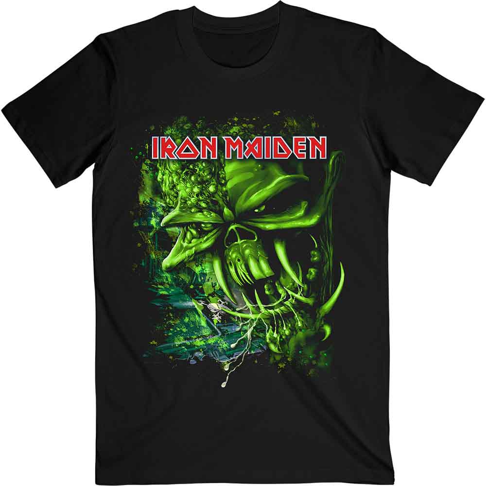 Iron Maiden - Camiseta verde de la última frontera