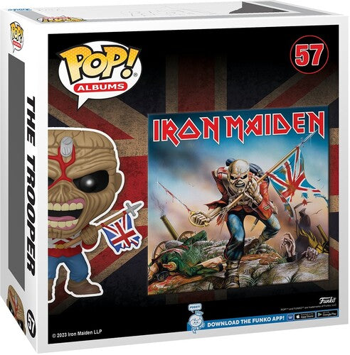 Iron Maiden - FUNKO POP! ALBUMS: Iron Maiden - The Trooper (Large Item, Vinyl Figure) [Action Figure]