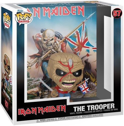 Iron Maiden - FUNKO POP! ALBUMS: Iron Maiden - The Trooper (Large Item, Vinyl Figure) [Action Figure]