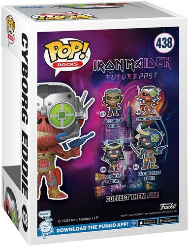 Iron Maiden - FUNKO POP! Rocks: Iron Maiden - Cyborg Eddie (Vinyl Figure) [Action Figure]