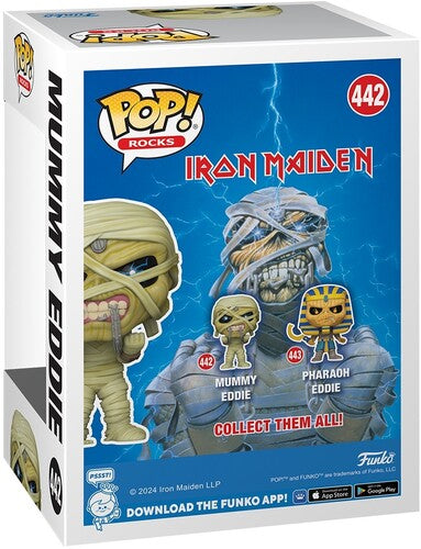 Iron Maiden - FUNKO POP! Rocks: Iron Maiden - Eddie Mummy Powerslave, 40th Anniversary (Vinyl Figure) [Action Figure]