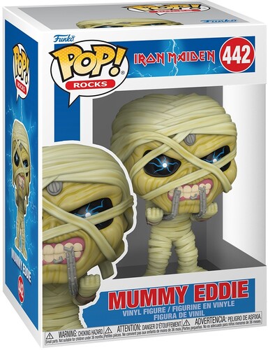 Iron Maiden - FUNKO POP! Rocks: Iron Maiden - Eddie Mummy Powerslave, 40th Anniversary (Vinyl Figure) [Action Figure]