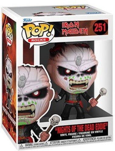 FUNKO POP! ROCKS: Iron Maiden- Eddie- Nights of the Dead Eddie (Vinyl Figure) [Action Figure]