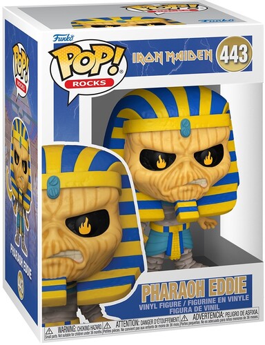 Iron Maiden - FUNKO POP! Rocks: Iron Maiden - Pharoah, Powerslave, 40th Anniversary (Vinyl Figure) [Action Figure]