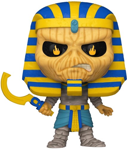 Iron Maiden - FUNKO POP! Rocks: Iron Maiden - Pharoah, Powerslave, 40th Anniversary (Vinyl Figure) [Action Figure]