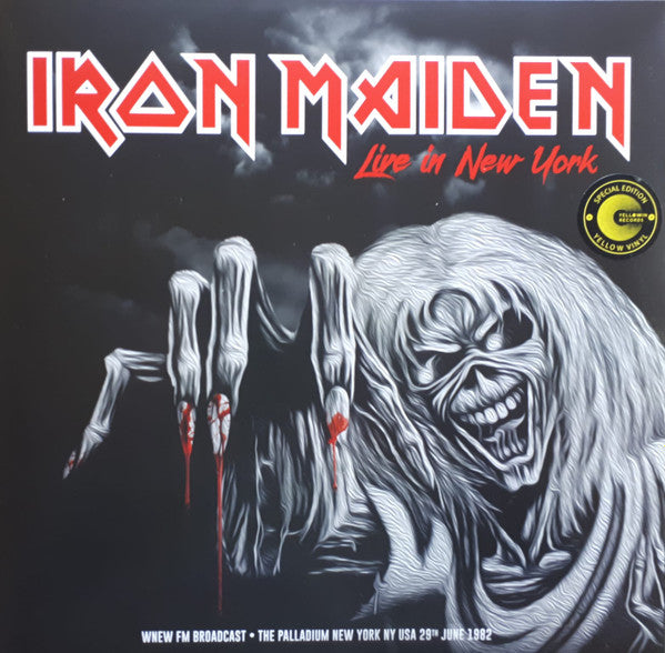 Iron Maiden - Live In New York: Palladium June 29th, 1982 (Yellow Vinyl) [Import] [Vinyl]