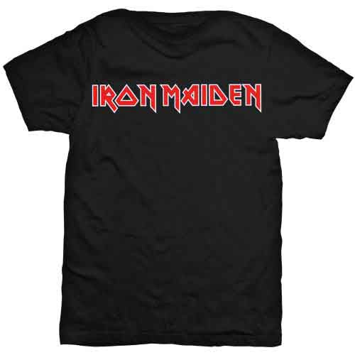 Camiseta con el logotipo de Iron Maiden