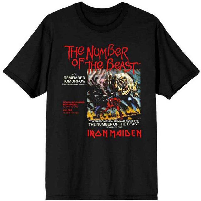 Iron Maiden - Number Of The Beast Vinyl Promo Sleeve [T-Shirt]