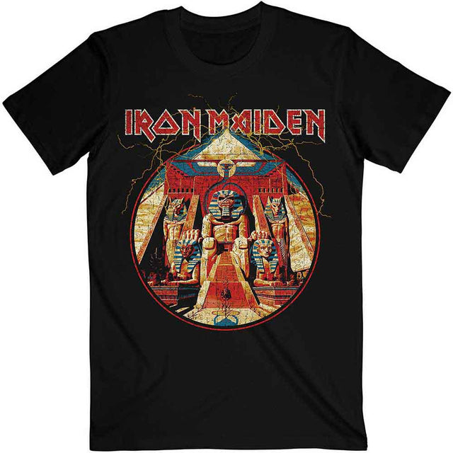 Iron Maiden - Powerslave Círculo de relámpagos [Camiseta]