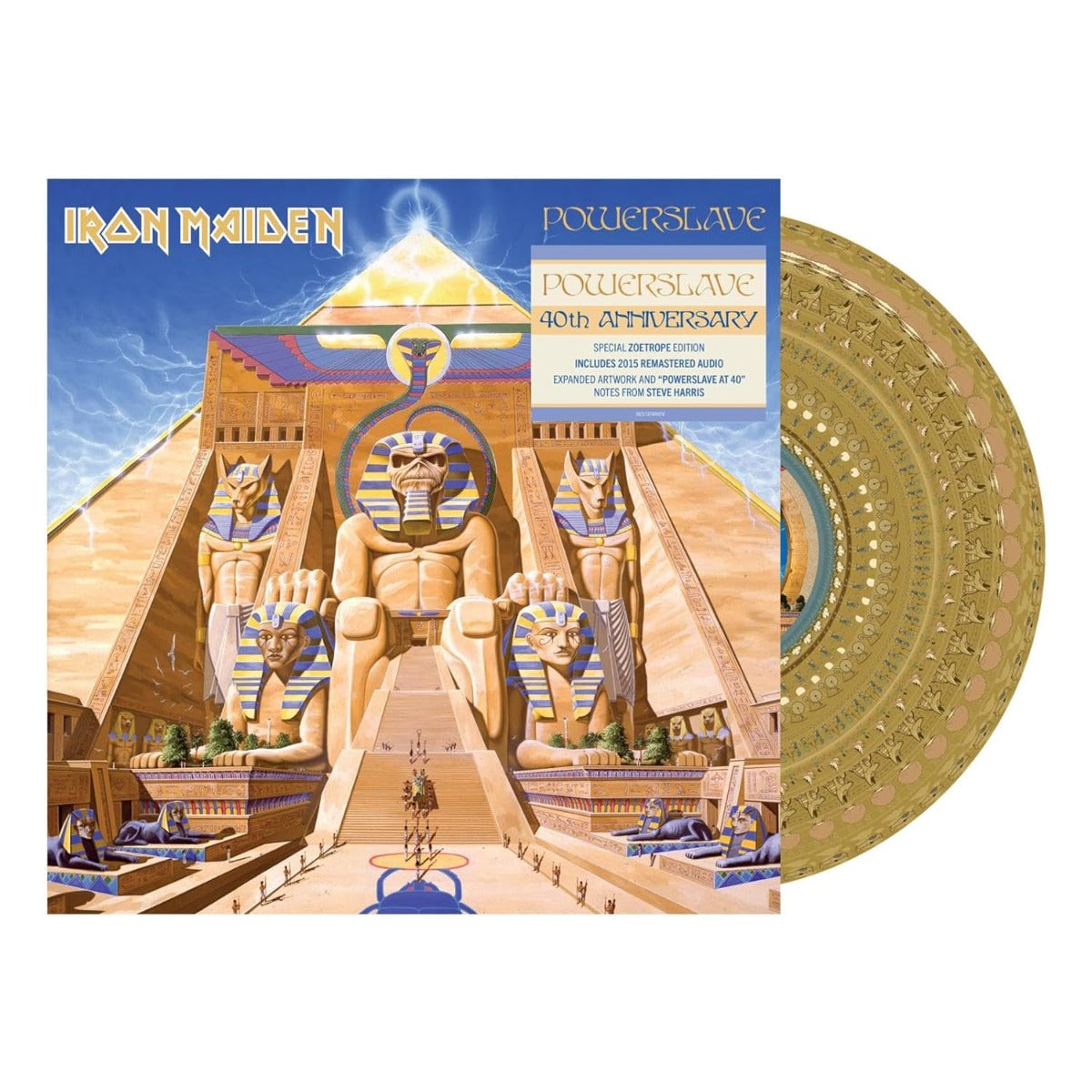 Iron Maiden - Powerslave (Limited Edition, Zoetrope, Anniversary Edition, Remastered) [Import] [Vinyl]