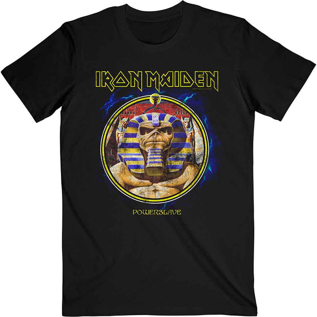 Iron Maiden Powerslave Mummy Circle [T-Shirt]