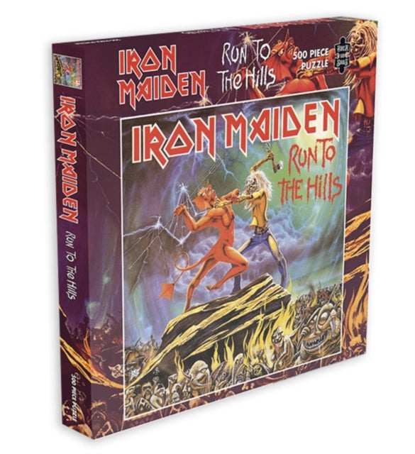 RockSaws - Iron Maiden Run To The Hills (500 Piece Jigsaw Puzzle) [Puzzle]