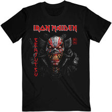 Iron Maiden Senjutsu Black Cover Vertical Logo [T-Shirt]