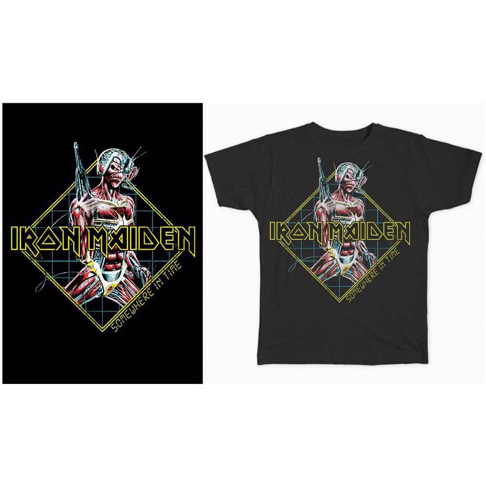 Iron Maiden - En algún lugar del tiempo Diamante [Camiseta]