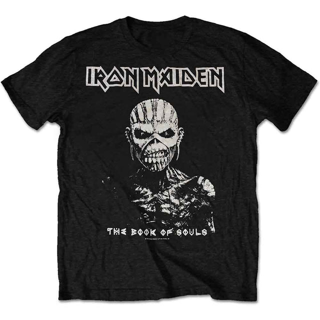 Iron Maiden - El libro de las almas Camiseta en contraste blanco