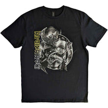 Iron Maiden - The Future Past Tour '23 en escala de grises [Camiseta]