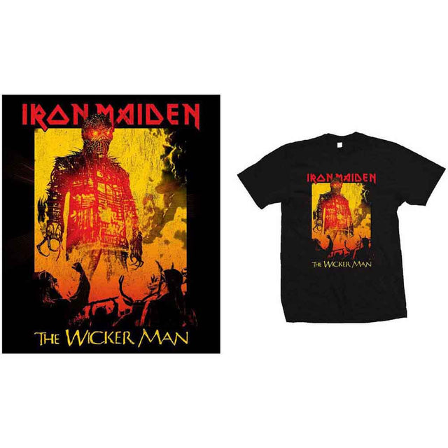 Iron Maiden - El fuego del hombre de mimbre [Camiseta]