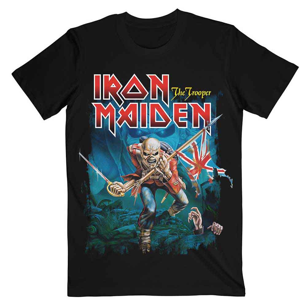 Iron Maiden - Trooper Eddie ojos grandes [Camiseta]