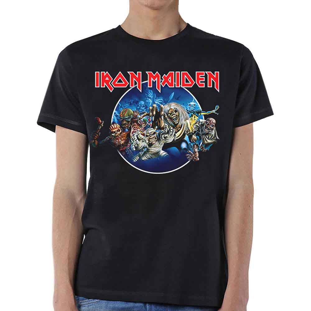 Iron Maiden - Camiseta del círculo de los años perdidos