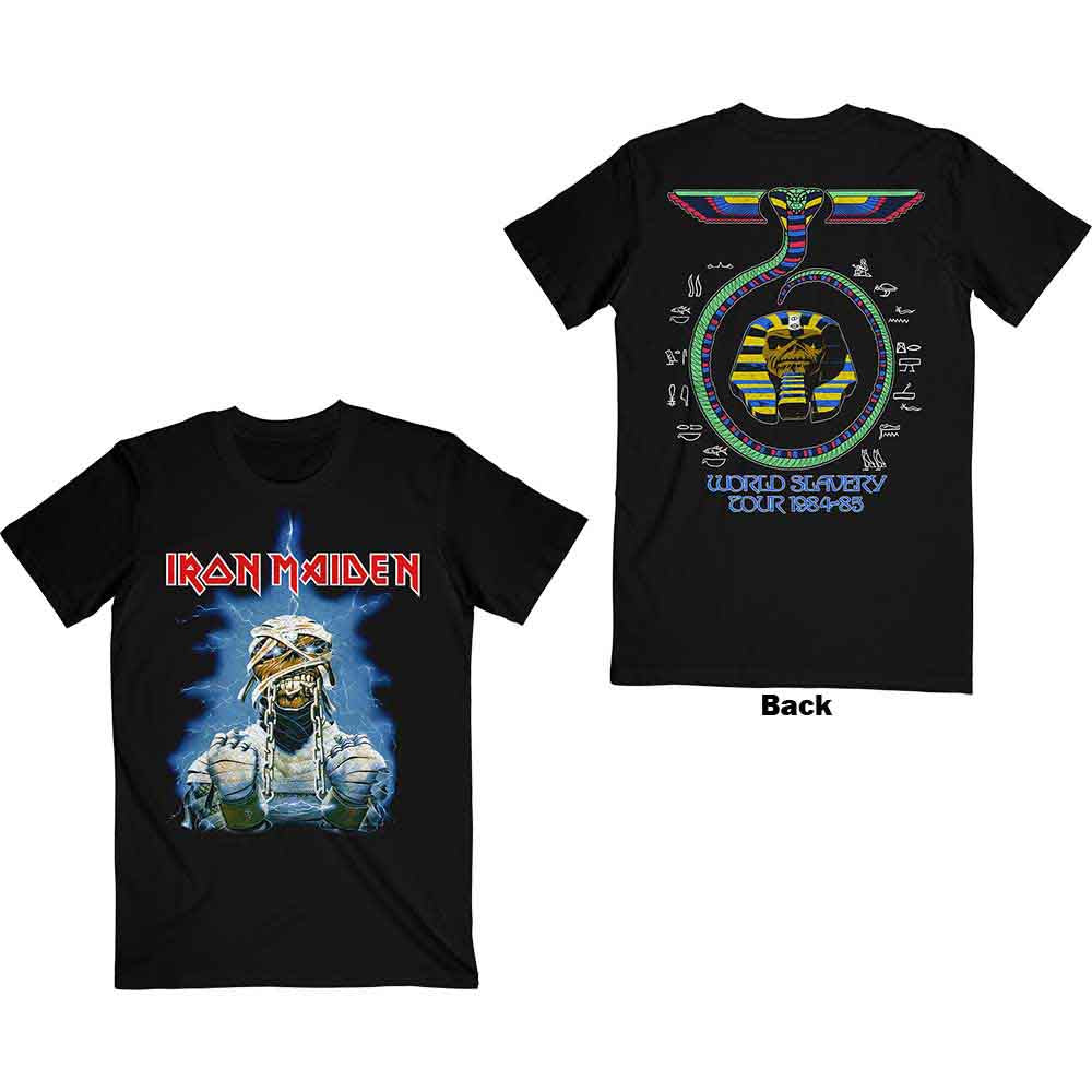 Iron Maiden - Gira mundial sobre la esclavitud '84 - '85 [Camiseta]