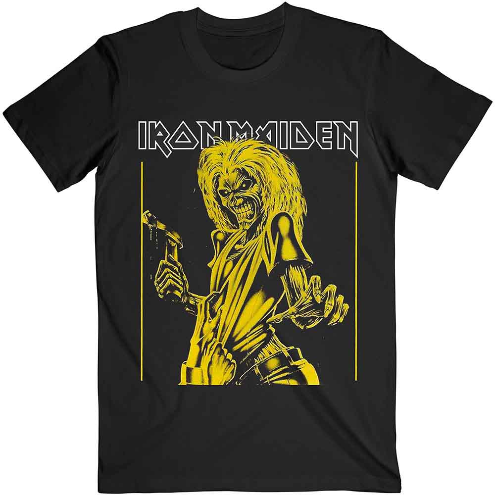 Iron Maiden - Flyer amarillo [Camiseta]