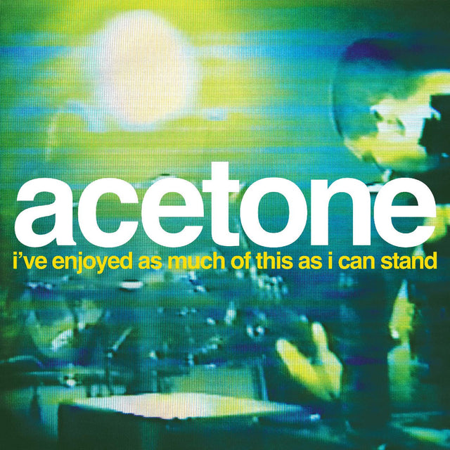 Acetona - He disfrutado tanto de esto como puedo soportar - En vivo en Knitting Factory, NYC: 31 de mayo de 1998 [Clear RSD 20/04/2024] [Vinilo]