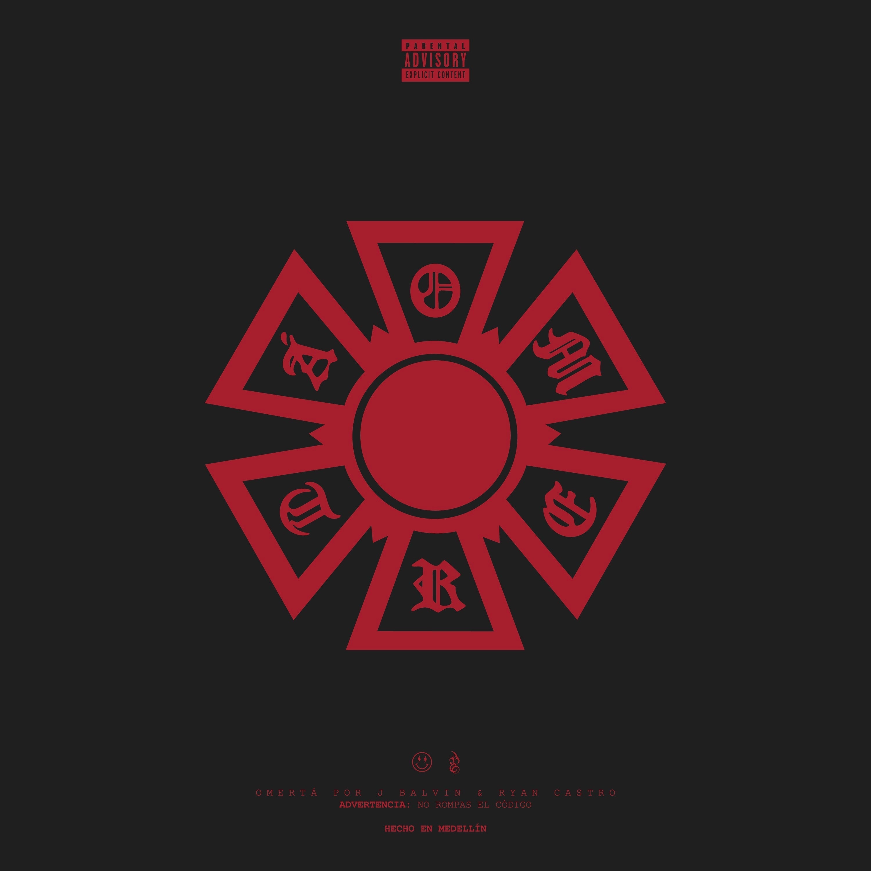 J Balvin & Ryan Castro - Omertá [Red] [Vinyl]