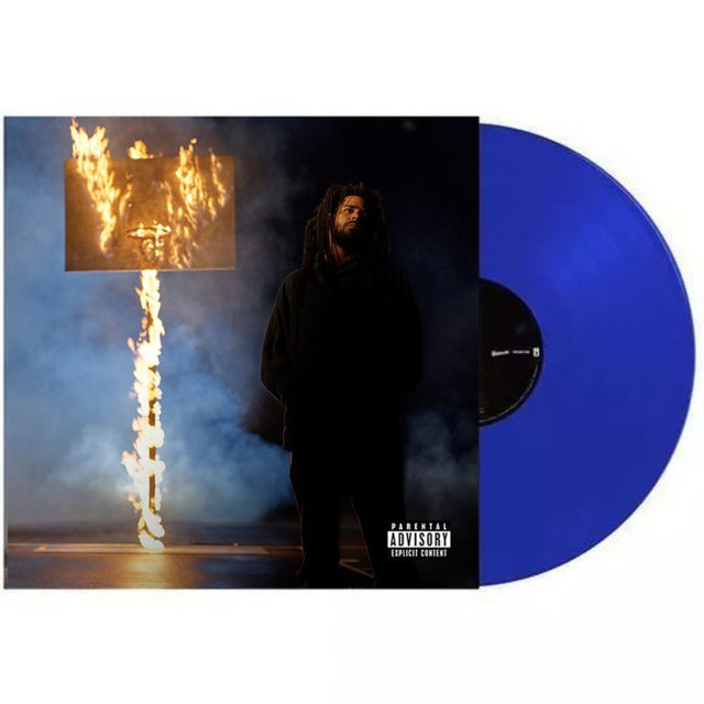 J. Cole - The Off-Season [Contenido explícito] (Edición limitada, vinilo azul) [Importación] [Vinilo]