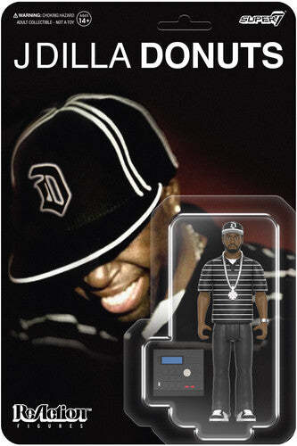 Super7 - J Dilla - ReAction Figures Wv1 - J Dilla (Donuts - Smile Album Cover) (Collectible, Action Figure) [Action Figure]