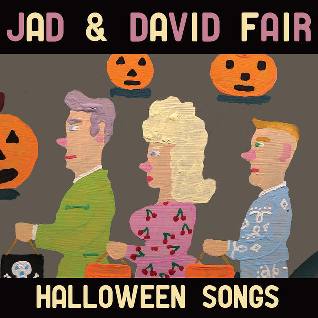 Jad &amp; David Fair - Canciones de Halloween (vinilo naranja opaco con espirales negras) [Vinilo]