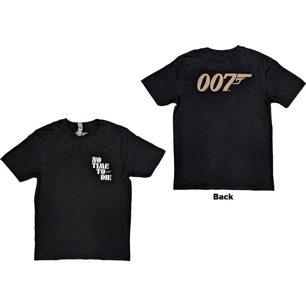 James Bond 007 - Sin tiempo para morir y logotipo [Camiseta]