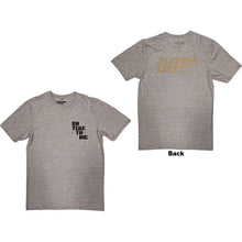 James Bond 007 No Time To Die & Logo [T-Shirt]