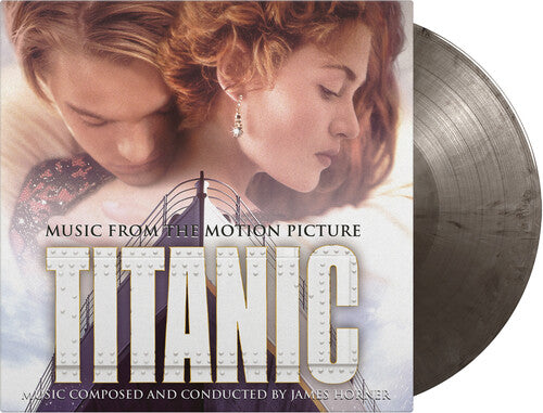 James Horner Titanic (Original Soundtrack) (Colored Vinyl, Silver, Black, 180 Gram Vinyl, Limited Edition) [Import] (2 Lp's) [Vinyl]