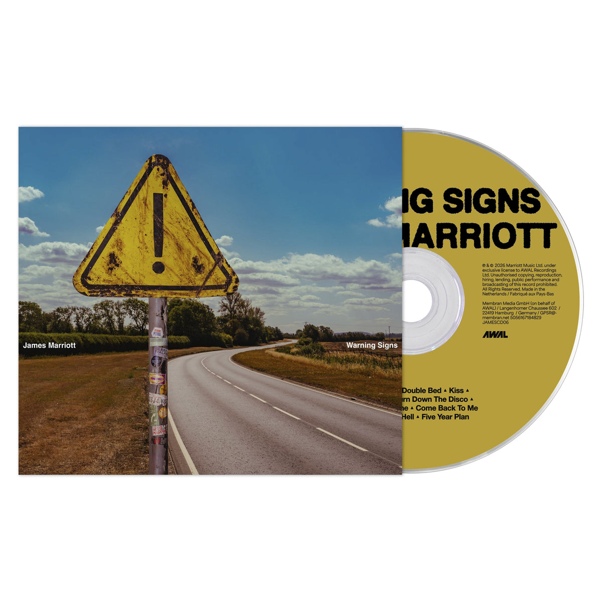 James Marriott - Warning Signs [CD]