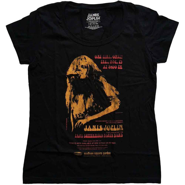 Janis Joplin - Madison Square Garden [Camiseta de manga corta]