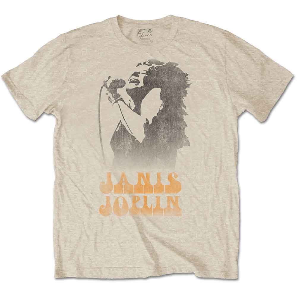 Janis Joplin Working The Mic [T-Shirt]