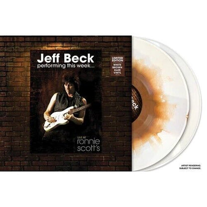 Jeff Beck - Performing This Week...Live at Ronnie Scott's Jazz (Limited Edition, White & Brown Haze Colored Vinyl) (2 Lp's) [Vinyl]