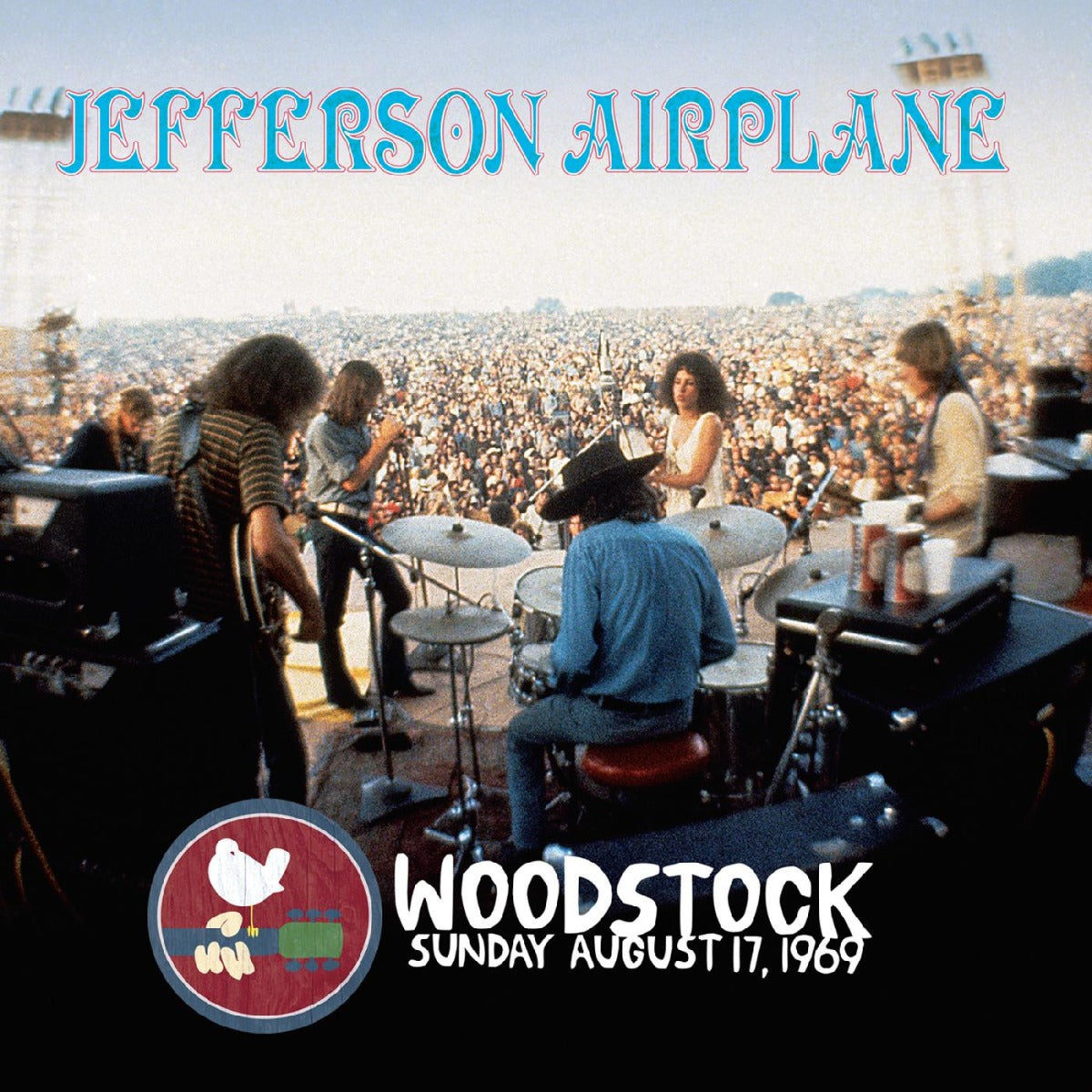 Jefferson Airplane - Woodstock Sunday August 17, 1969 (Vinilo Iridescent Clouds Breaking Blue, sobrecubierta doble con notas y fotos) (3 LP) [Vinilo]