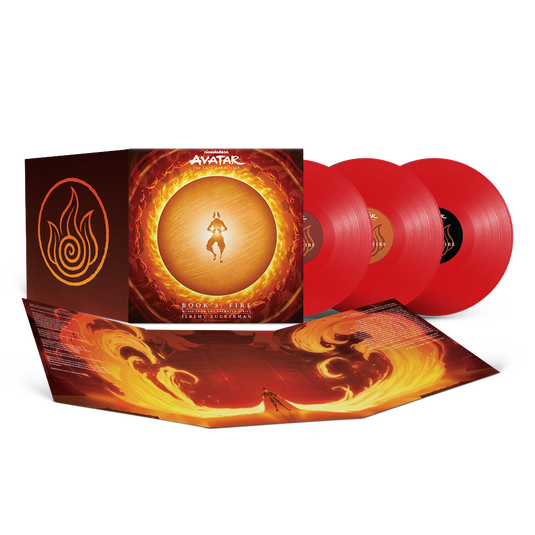 Jeremy Zuckerman - Avatar: The Last Airbender - Book 3: Fire (Music From The Animated Series) [Red Vinyl] [3LP] [Vinyl]