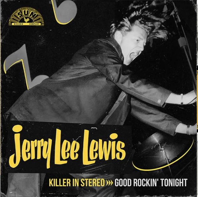 Jerry Lee Lewis Killer In Stereo: Good Rockin' Tonight (IEX, Clear, Black, Splatter) Vinyl - Paladin Vinyl