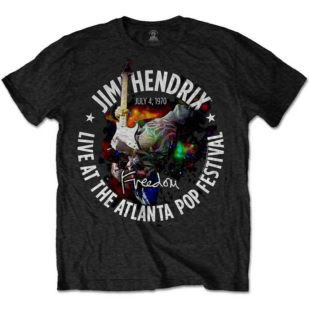 Jimi Hendrix - Festival pop de Atlanta 1970 [Camiseta]