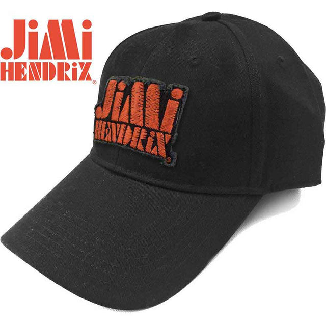 Jimi Hendrix - Logotipo de plantilla naranja [Gorra]