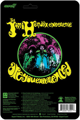 Super7 - Jimi Hendrix ReAction - Jimi Hendrix (Blacklight) [Are You Experienced] (Collectible, Figure, Action Figure) [Action Figure]