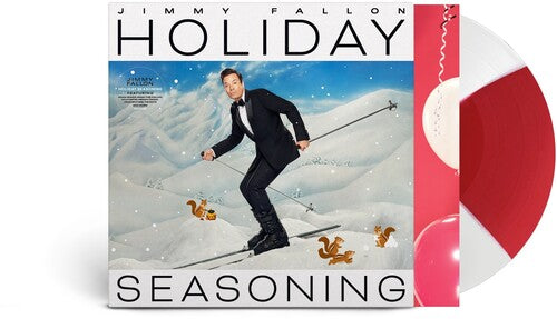 Jimmy Fallon - Holiday Seasoning (Red & White Peppermint Swirl Colored Vinyl) [Vinyl]