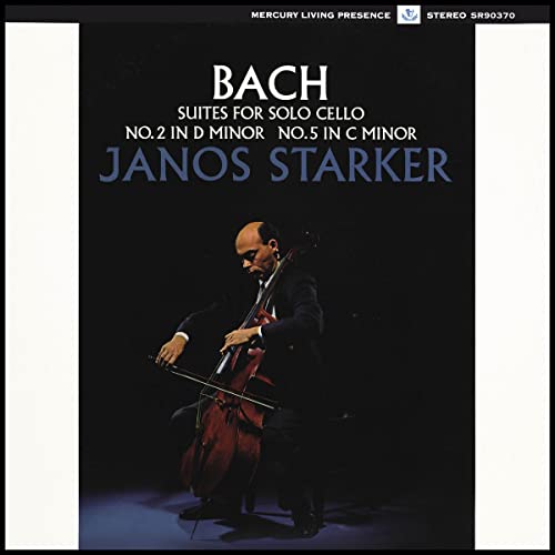 János Starker - Bach: Suites 2 & 5 [LP] [Vinyl] - Paladin Vinyl