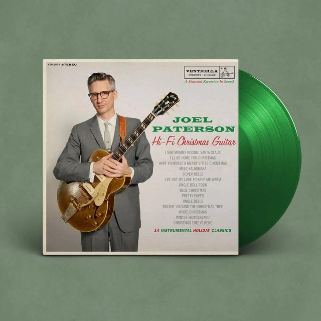 Joel Paterson - Hi-Fi Christmas Guitar [LP verde translúcido] [Vinilo]