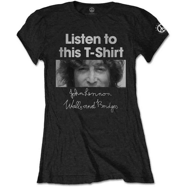 John Lennon Listen Lady T-Shirt