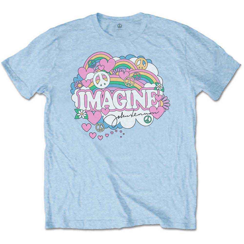 John Lennon Rainbows, Love & Peace [T-Shirt]