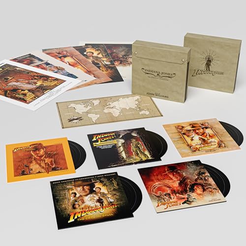 John Williams - Indiana Jones: La colección completa [Caja de 10 LP] [Vinilo]